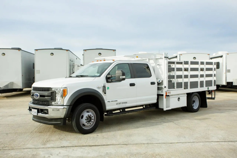 Crew Cab F-550 2x4 - Stakebed Truck Rentals